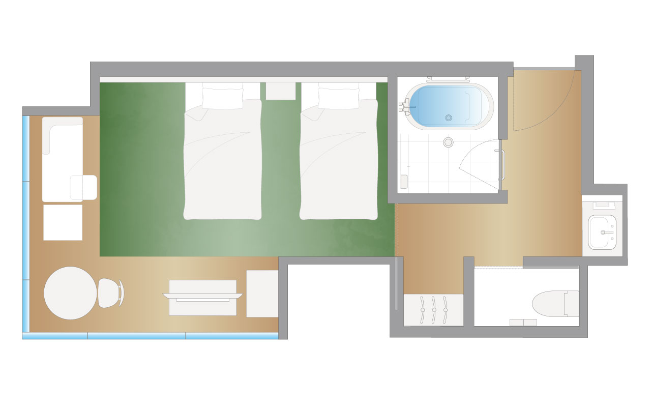 STANDARD TWIN Room image